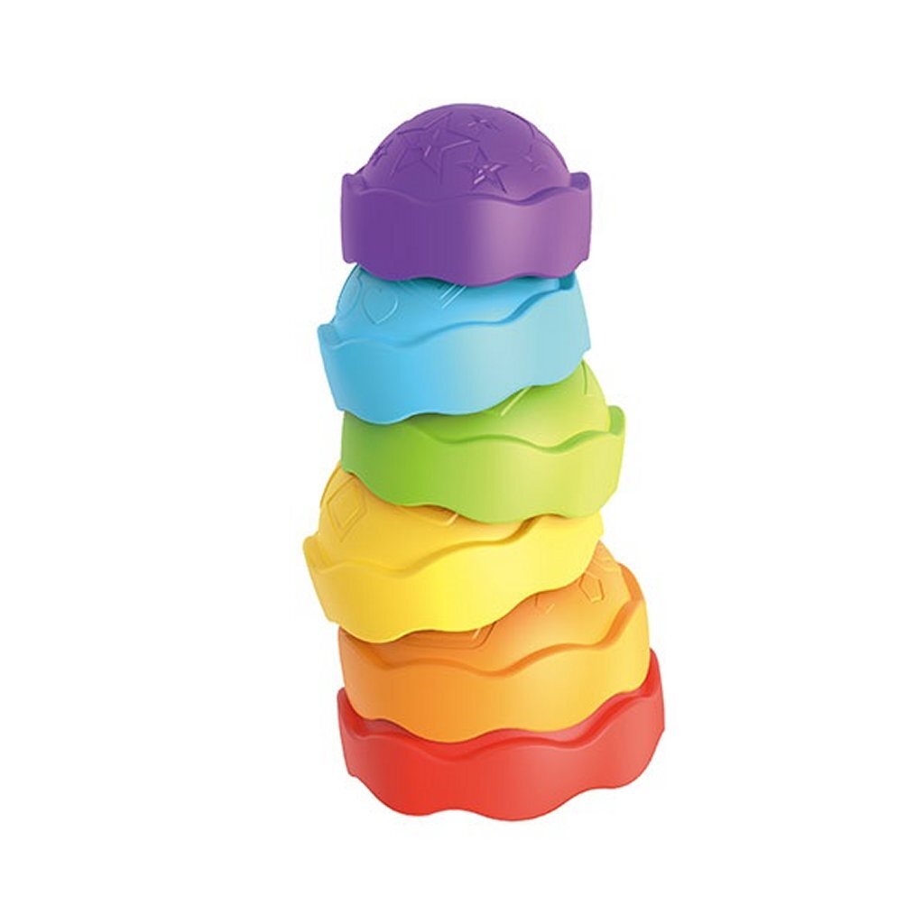 Gâteau tour empilable petites étoiles 6 pièces