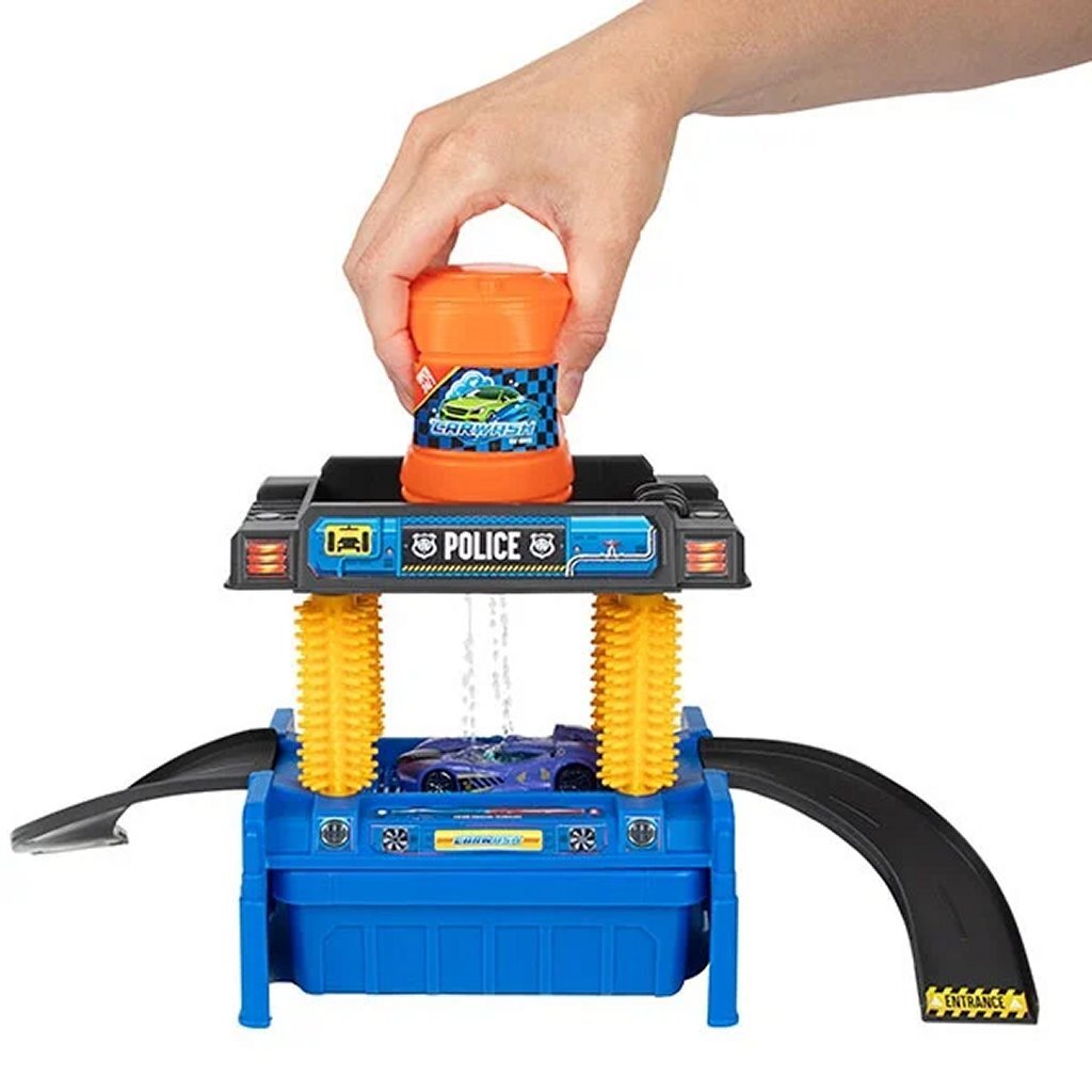 Ensemble de lavage de voiture Toi-toys turbo racers