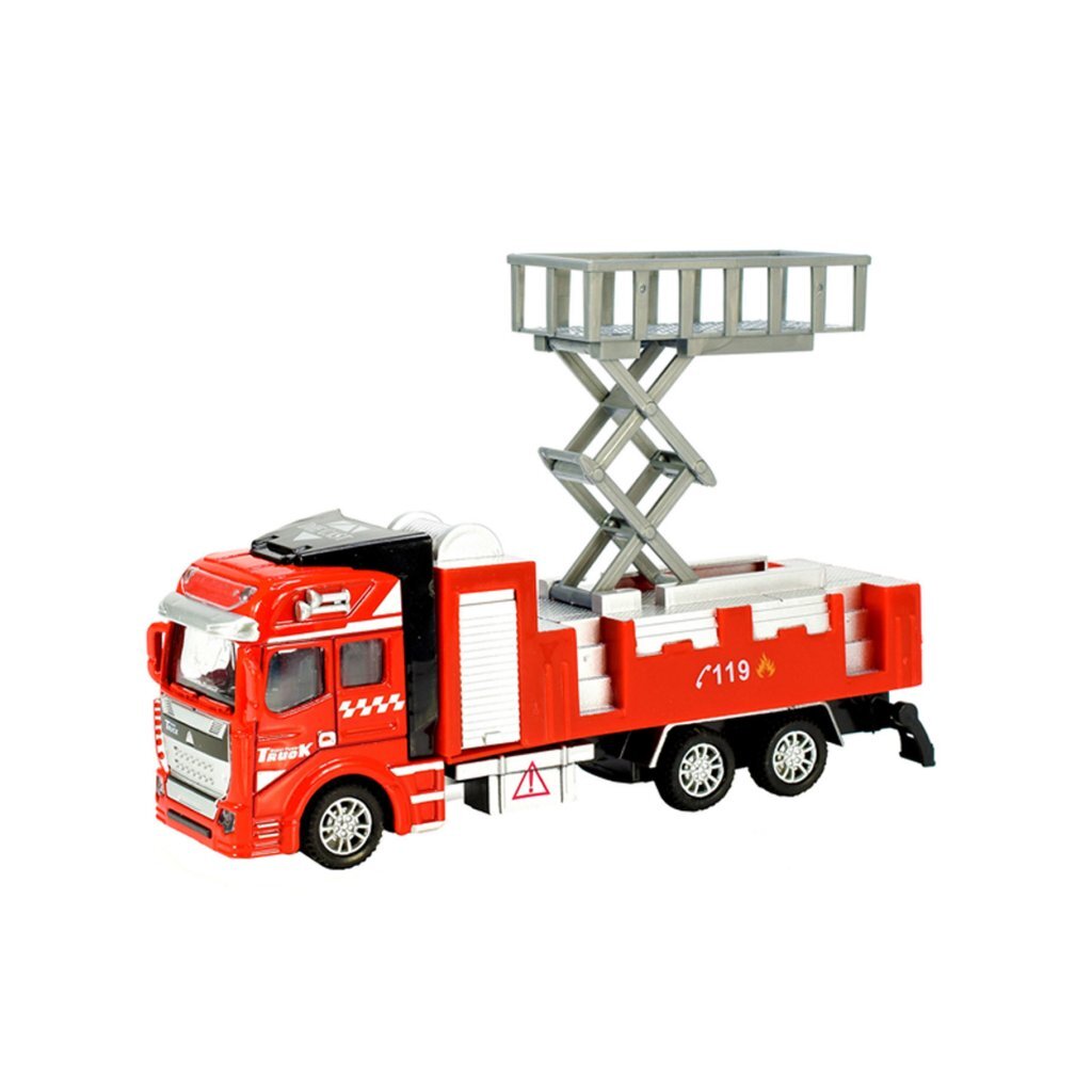 Camion de pompier en métal moulé sous pression