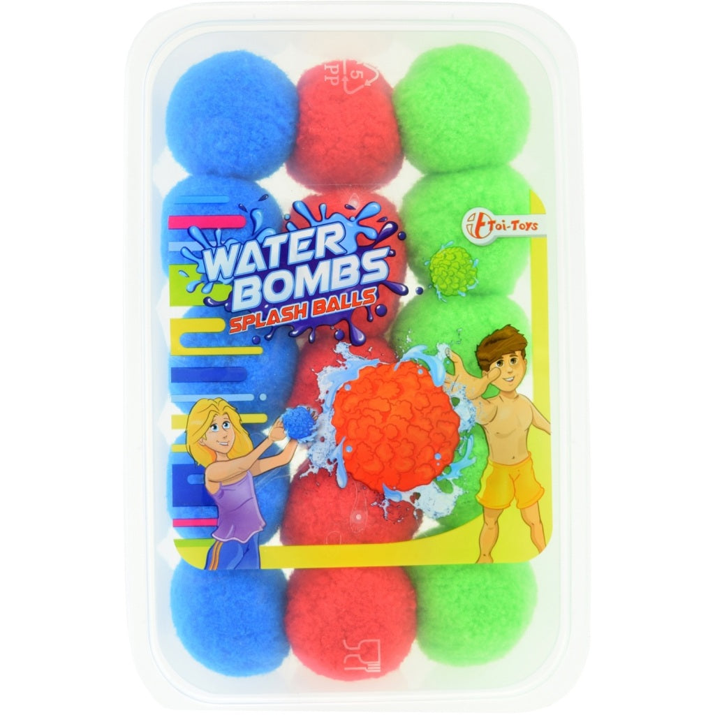 Splash toi-toys boules de bombes à eau 5 cm 15 pièces