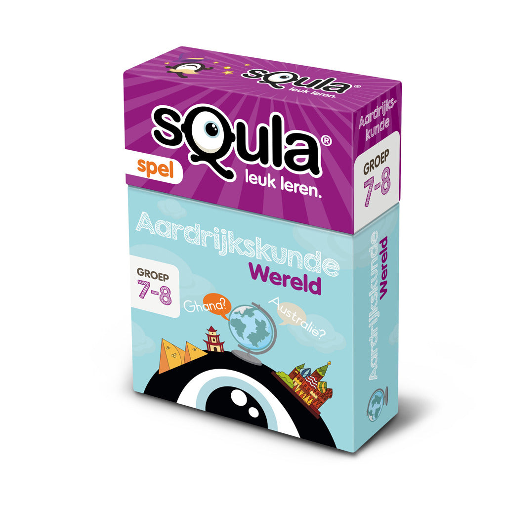 Jeu de jeux d'identité jeu de cartes géographie Squla