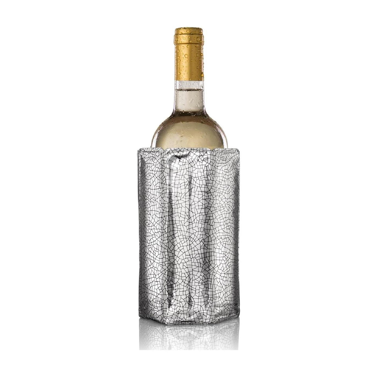 Vacu vin active refroidisseur à vin manchon argent