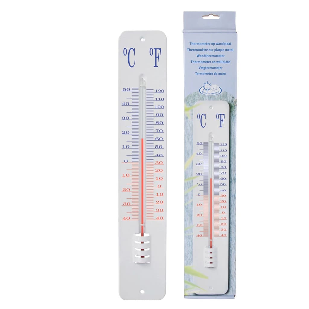 Thermomètre mural de conception Esschert 45 cm Th13