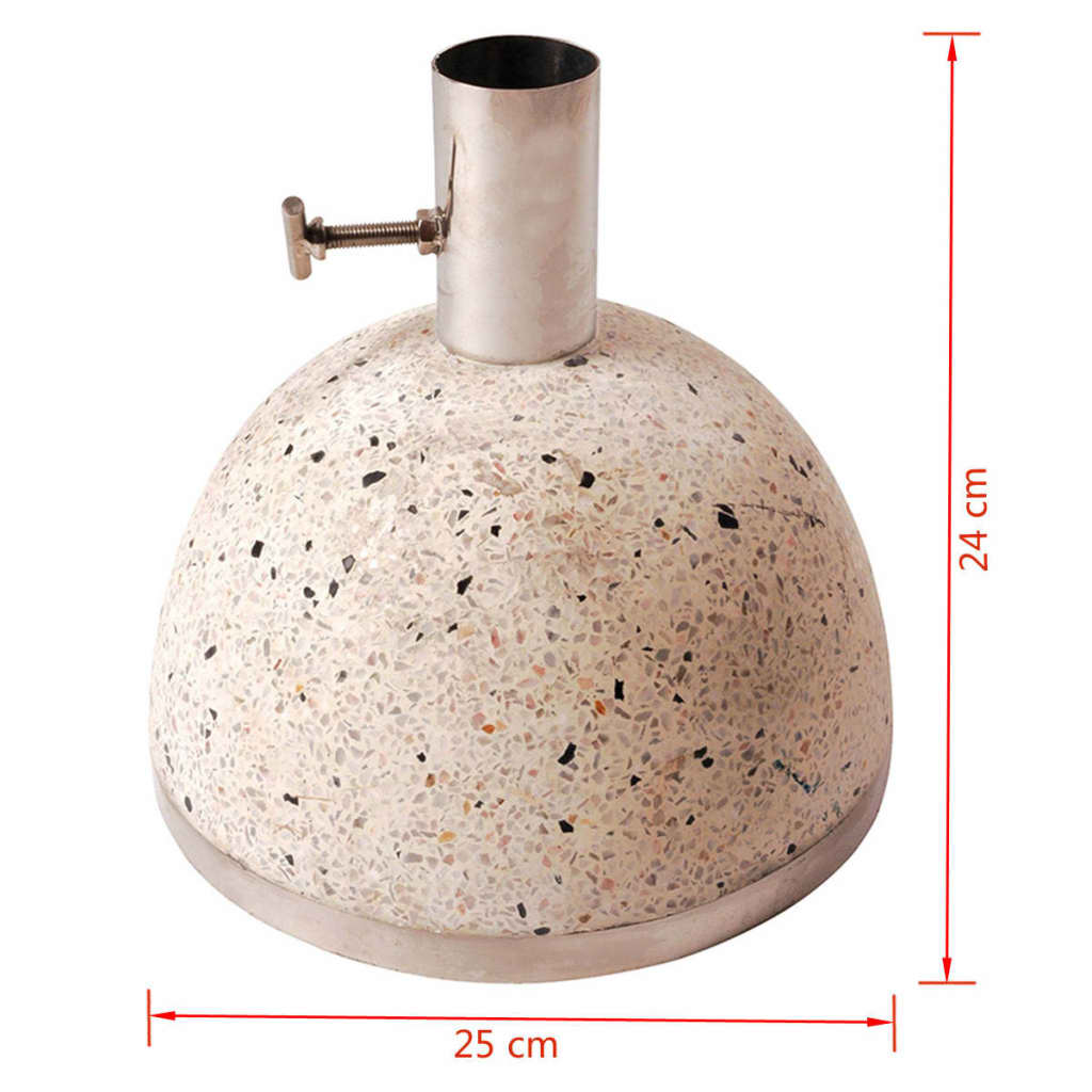 Esschert Design Parasol Foot 11,5 kg S (blanc) PV09