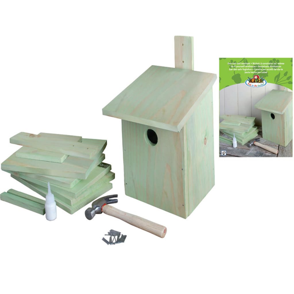 Esschert Design Do-it-yourself Birdhouse 21.3x17x23.3 cm kg52