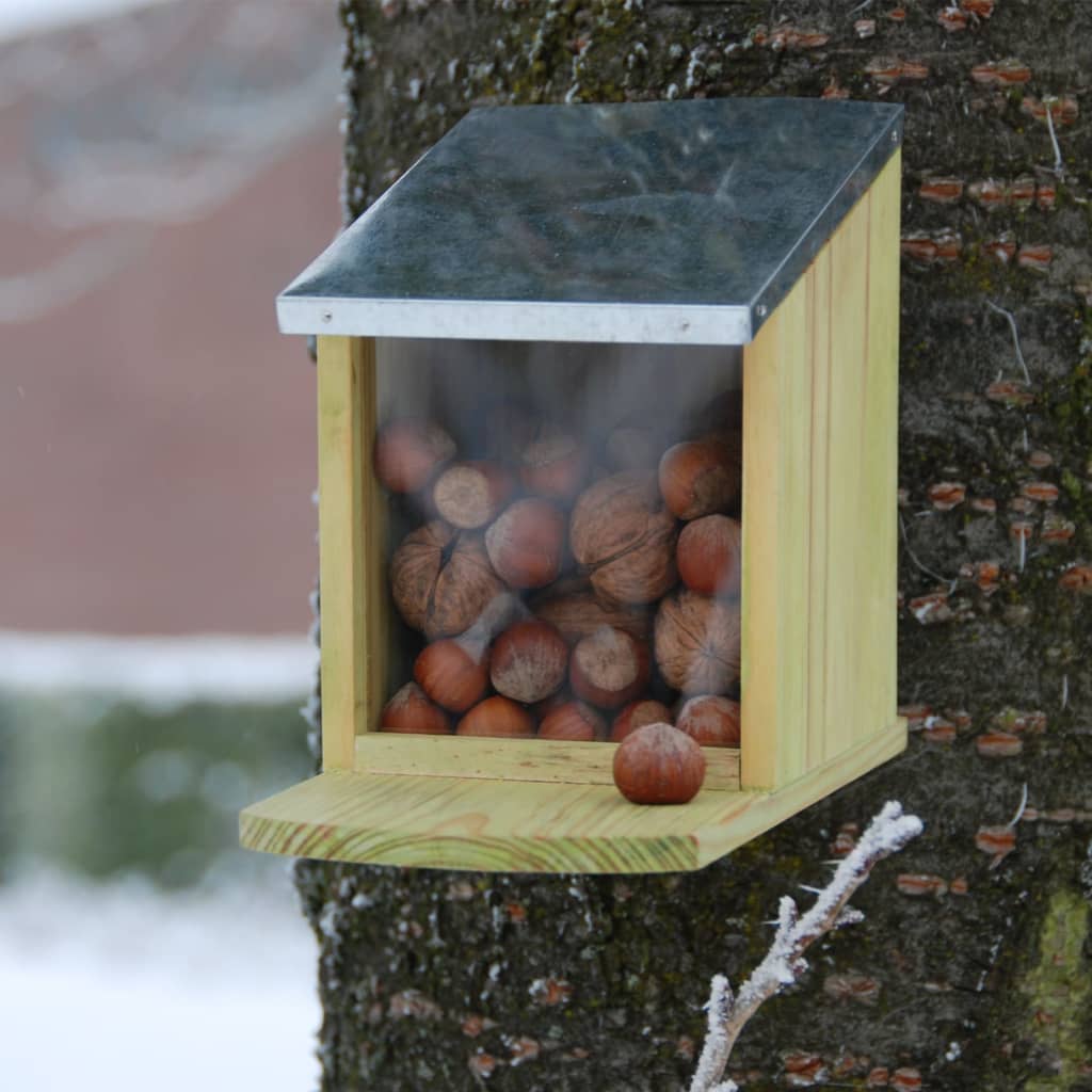 Esschert Design Best pour les oiseaux Squirrel Voerderhuis