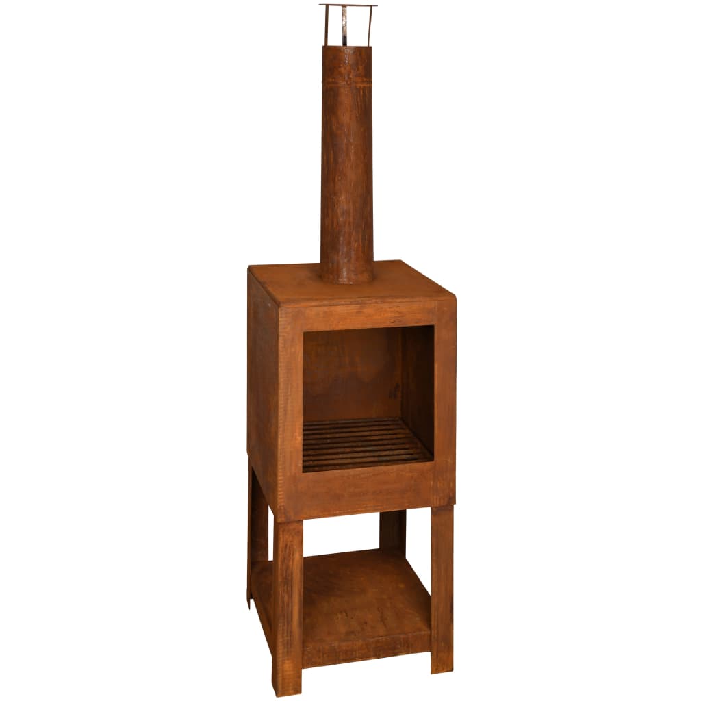 Fiche de jardin de conception Esschert avec rangement en bois Rust - Colored FF298