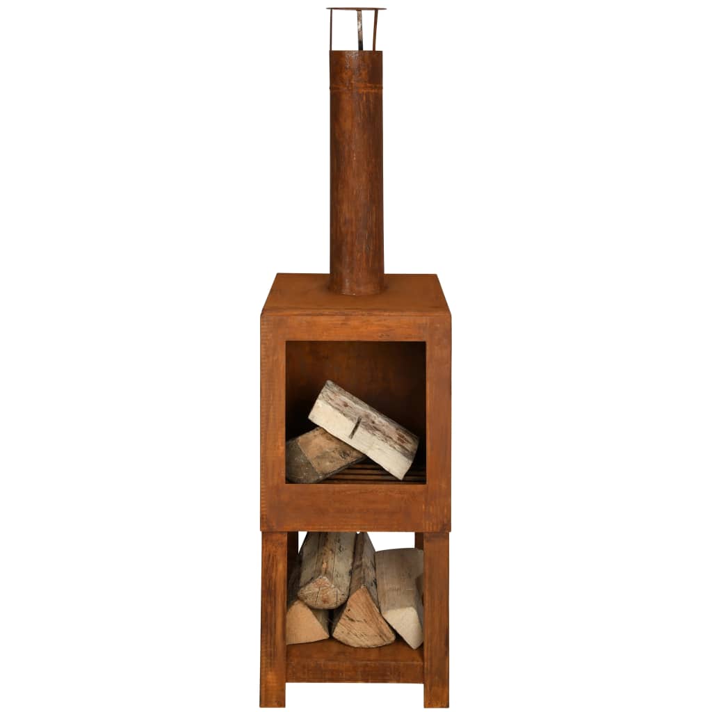 Fiche de jardin de conception Esschert avec rangement en bois Rust - Colored FF298
