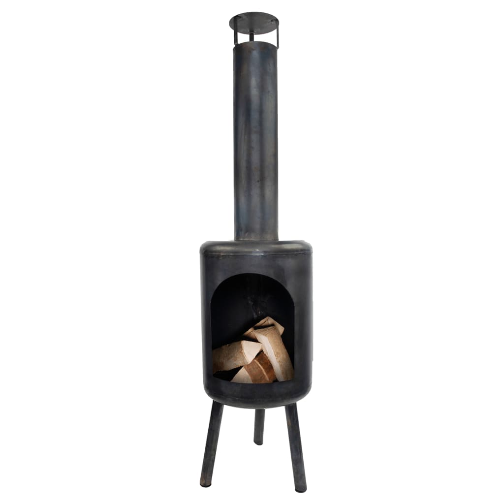Esschert Design Terrace chauffage rond noir
