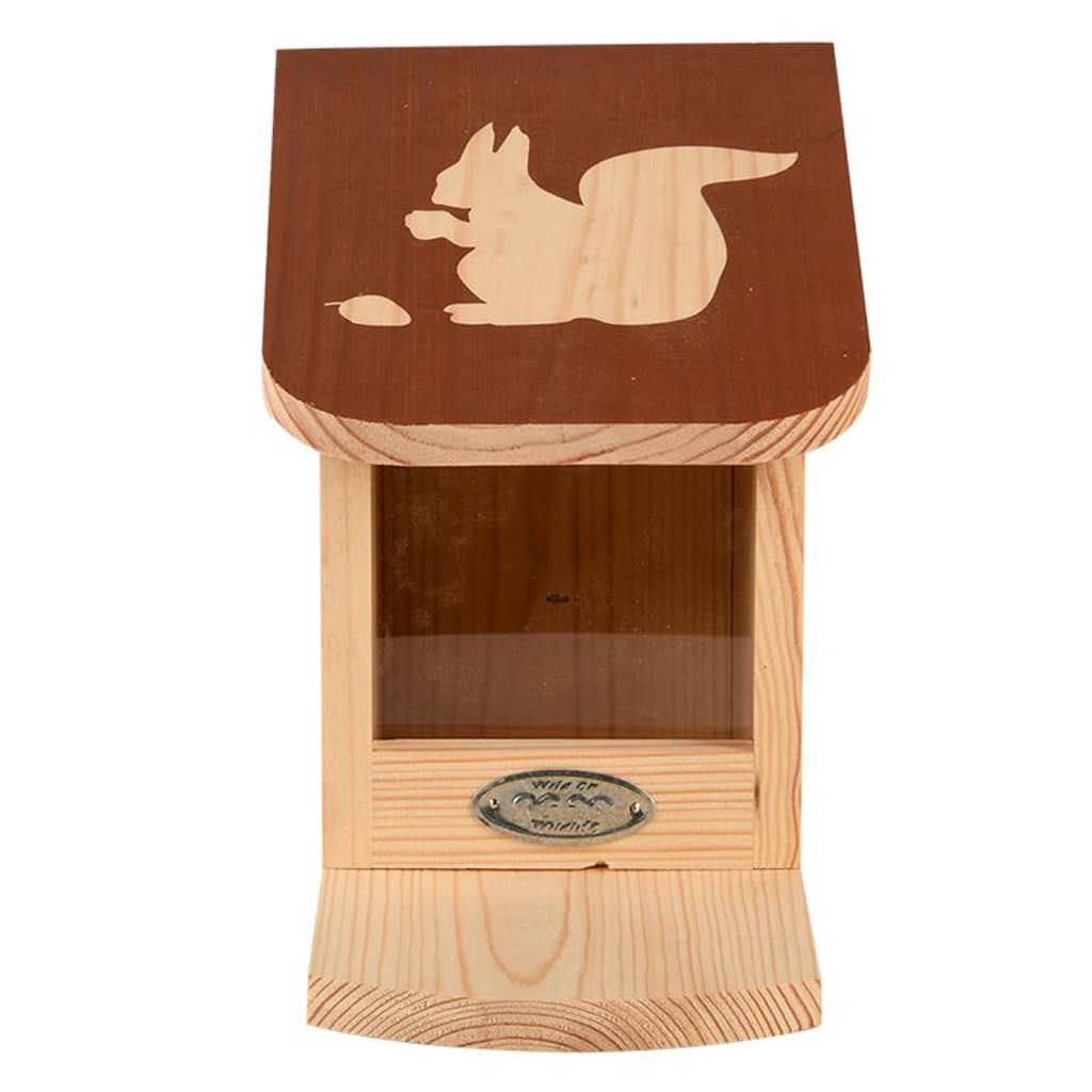 Esschert Design Squirrel alimentant la maison diaposposposp
