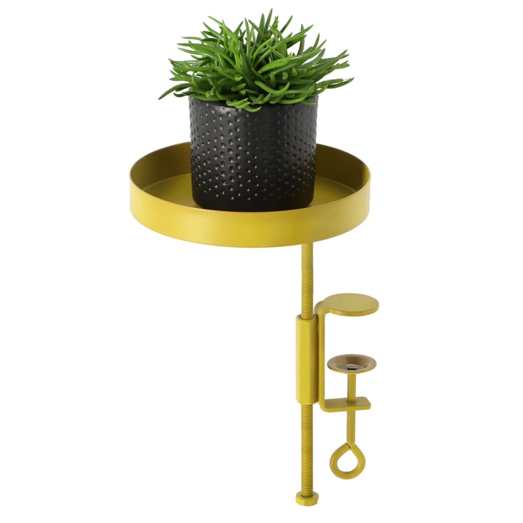 Esschert Design Plant Blad avec pince autour de S de couleur or