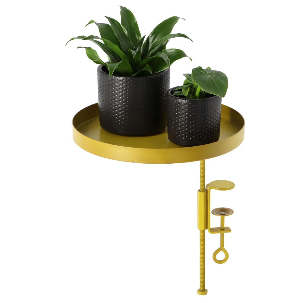 Esschert Design Plant Blad avec pince autour de L de couleur or