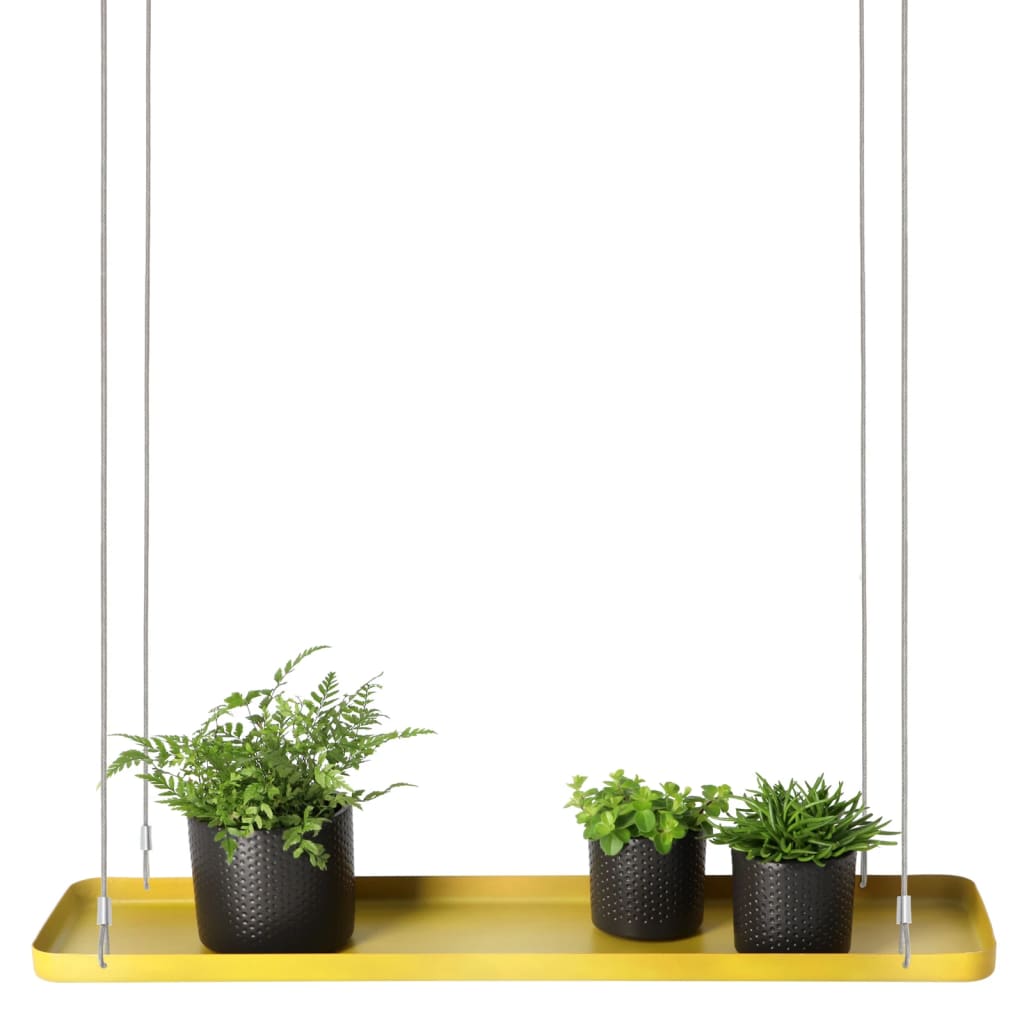 ESSCHERT DESIGN PLANT lame suspendue rectangulaire L couleur or