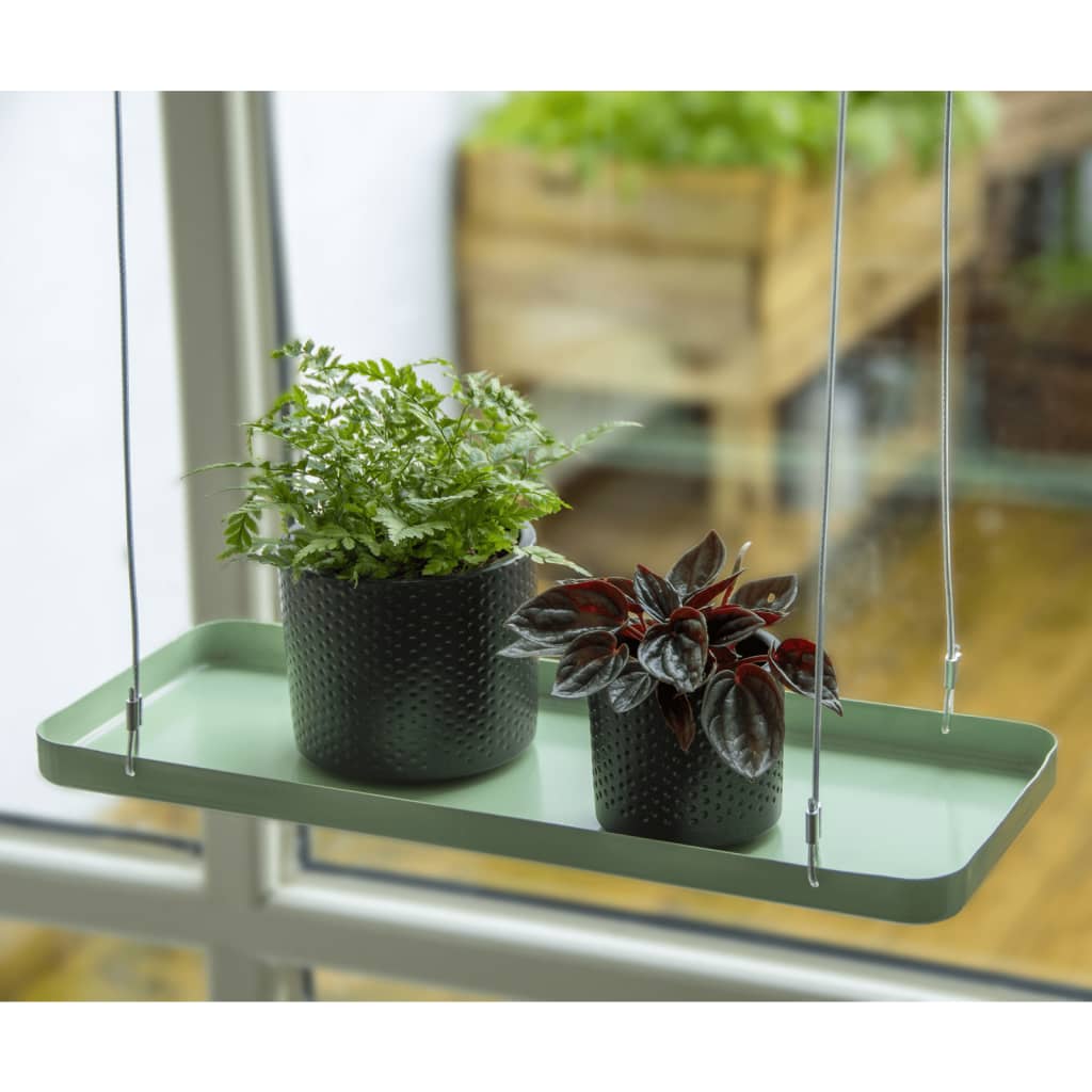 Esschert Design Plant Blad suspendu le vert rectangulaire