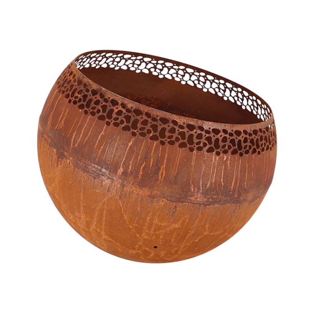 ESSCHERT DESIGN FIRPLACE SPOT-SPECKLES SPECKLES RUST-COLORED