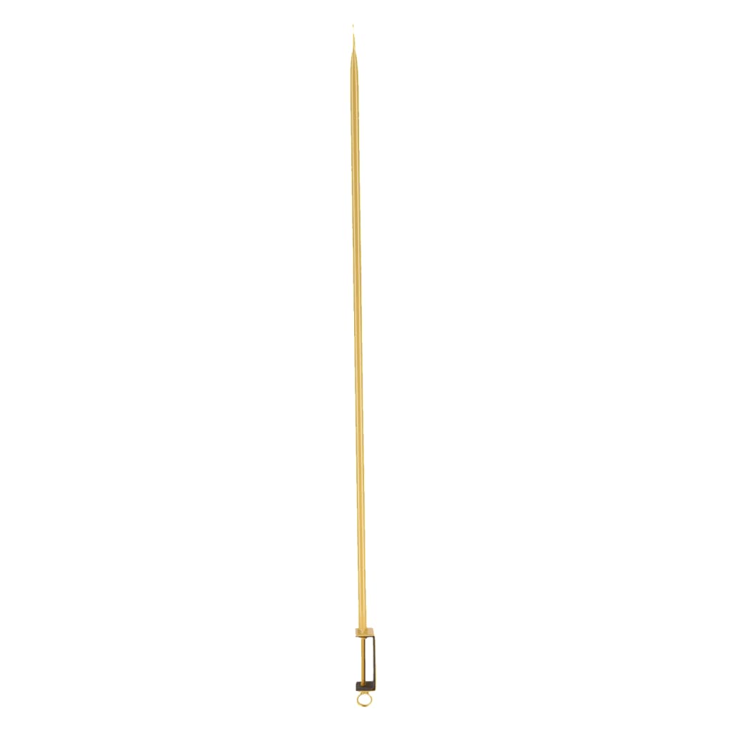 TIBLE DE Table de conception Esschert avec pince décorative or couleur or
