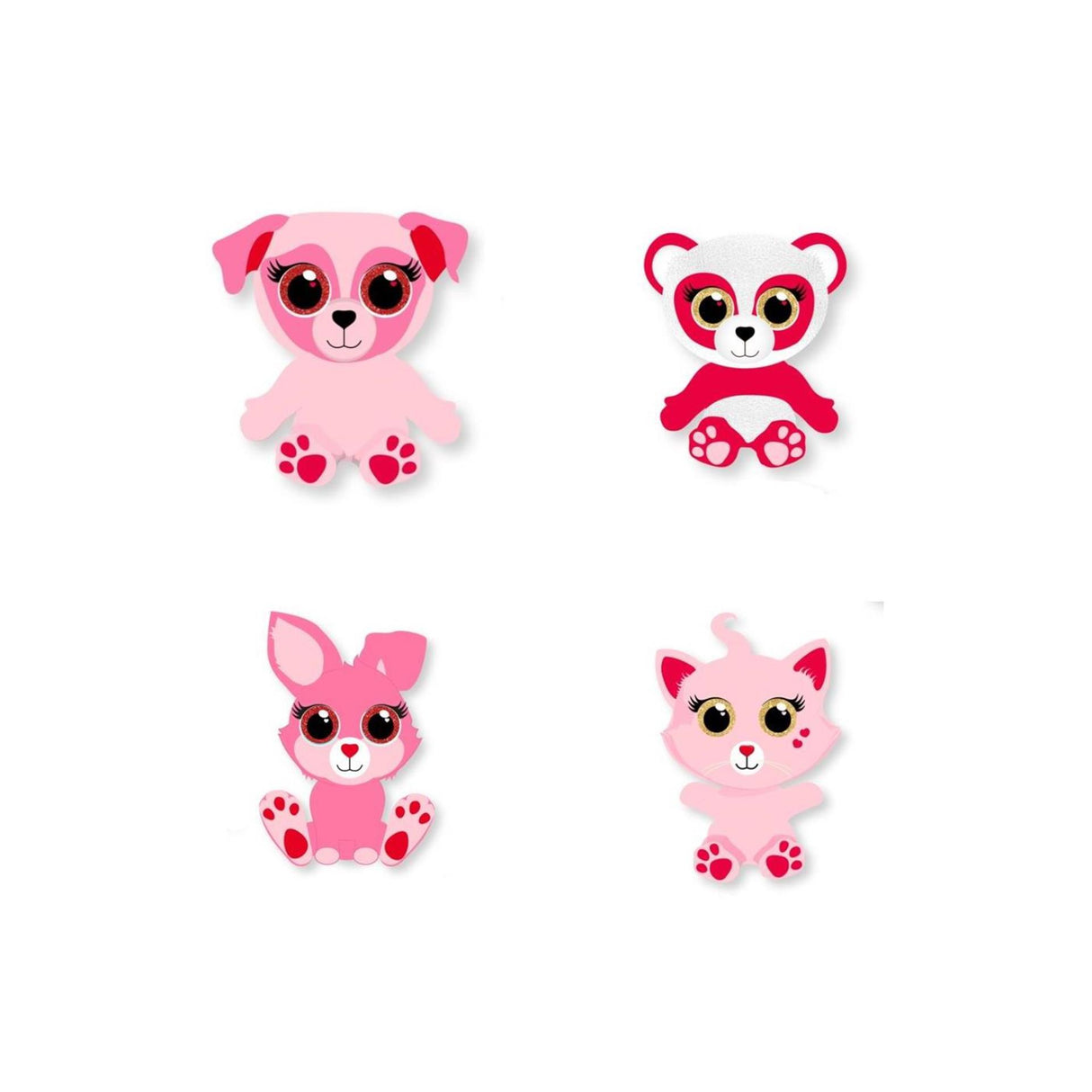 Ojo Saint-Valentin peluche à collectionner 10cm