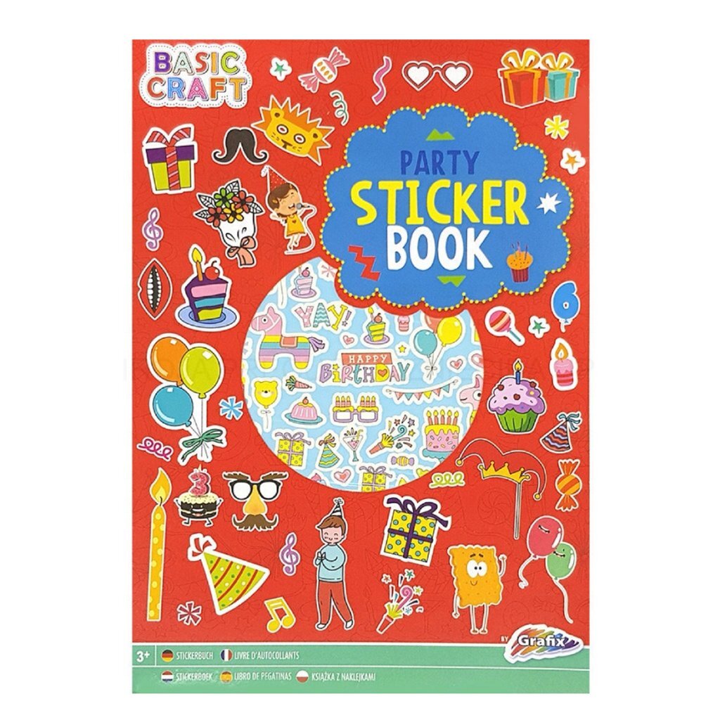 Livre d'autocollants Grafix a4