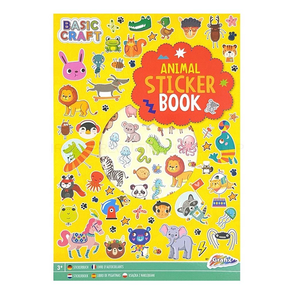 Livre d'autocollants Grafix a4