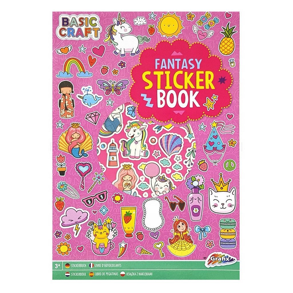 Livre d'autocollants Grafix a4