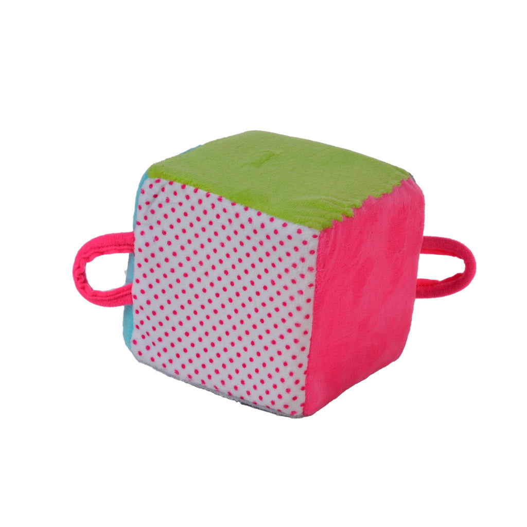 Angel Toys hochet cube avec clochette 11 cm