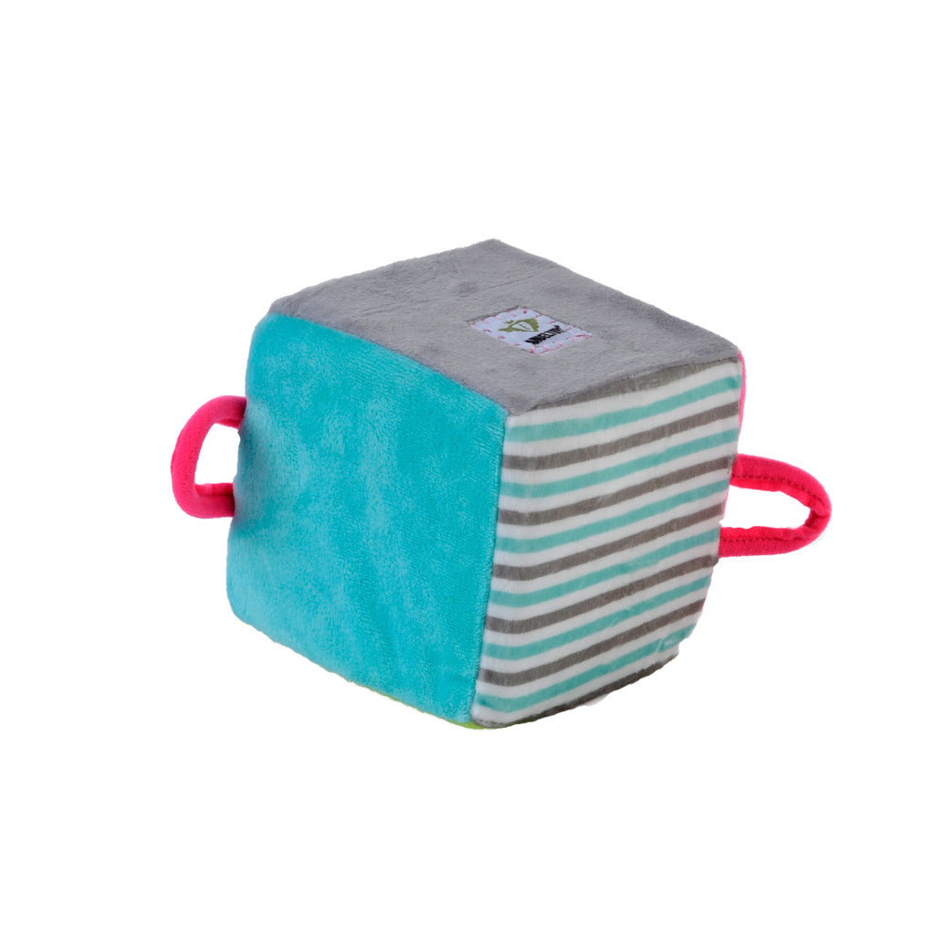Angel Toys hochet cube avec clochette 11 cm