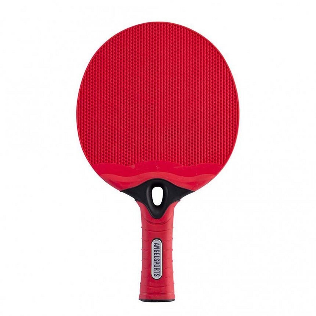 Batte de tennis de table d'extérieur Angel Sports rouge
