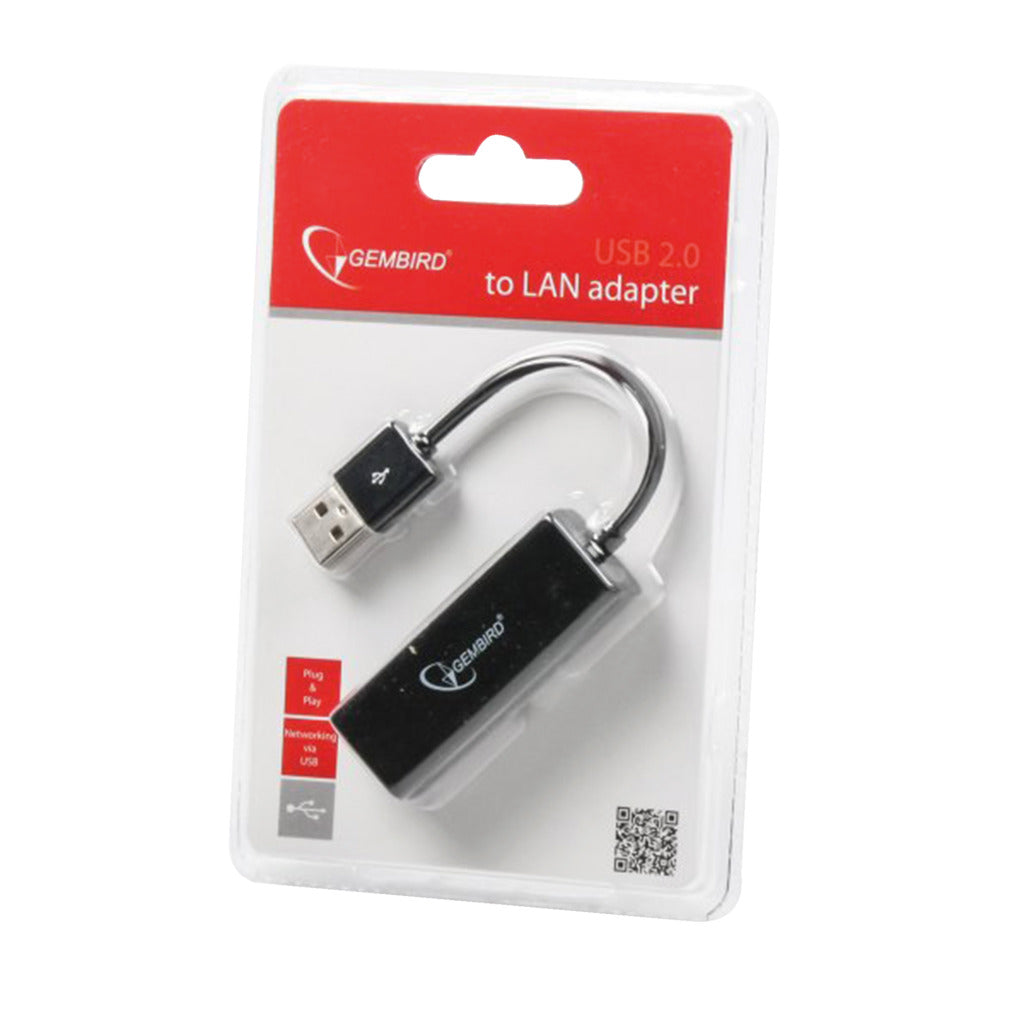Adaptateur Gembird gmb usb2.0 -> utp rj45