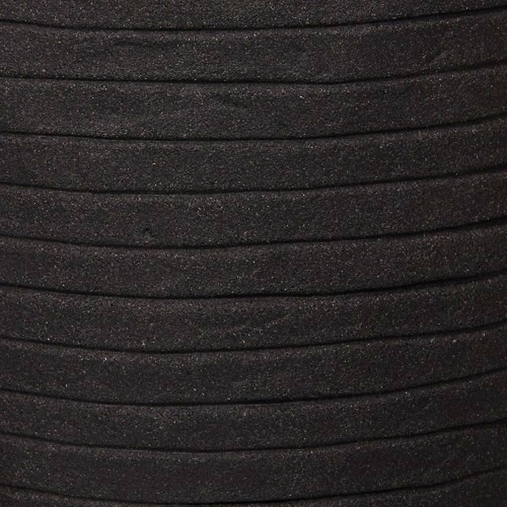 Capi Capi Flowerpot Nature Row 43x41 cm Black Kblro933
