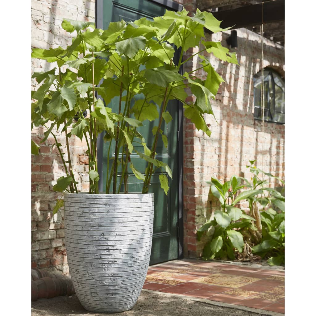Capi Flowerpot Nature Row Elegant Low 46x58 cm ivory colored krwi783
