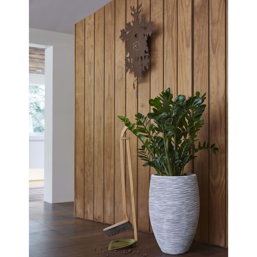 Capi Flowerpot Nature Rib Elegant Deluxe 45x72 cm Ivory -Colored