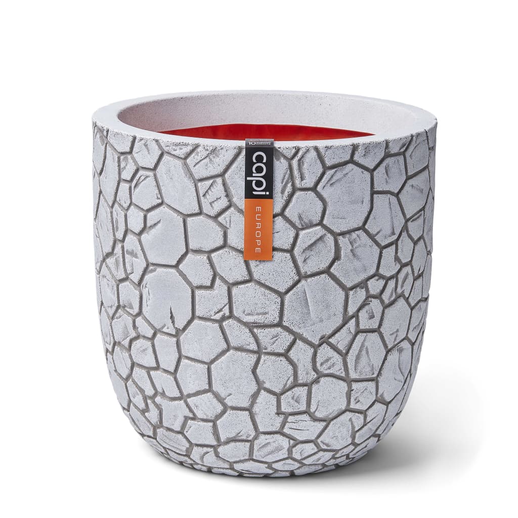 Capi Flowerpot Argile sphérique 35x34 cm Couleurs d'ivoire