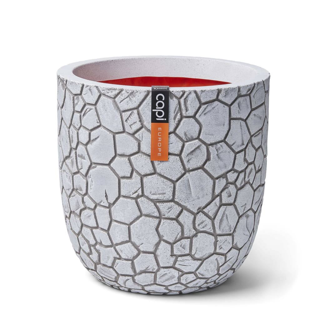 Capi Flowerpot Argile sphérique 43x41 cm coloré ivoire