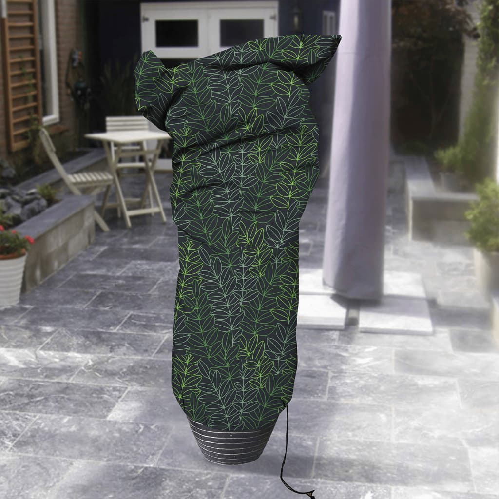COUVERCE CAPI COUVERTURE Large 150x250 cm Print noir et vert