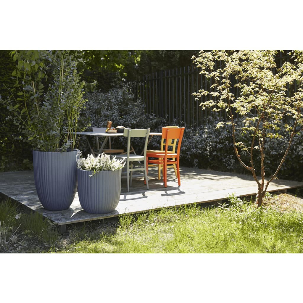Capi Flowerpot tube urbain Couche élégante 46x58 cm gris foncé