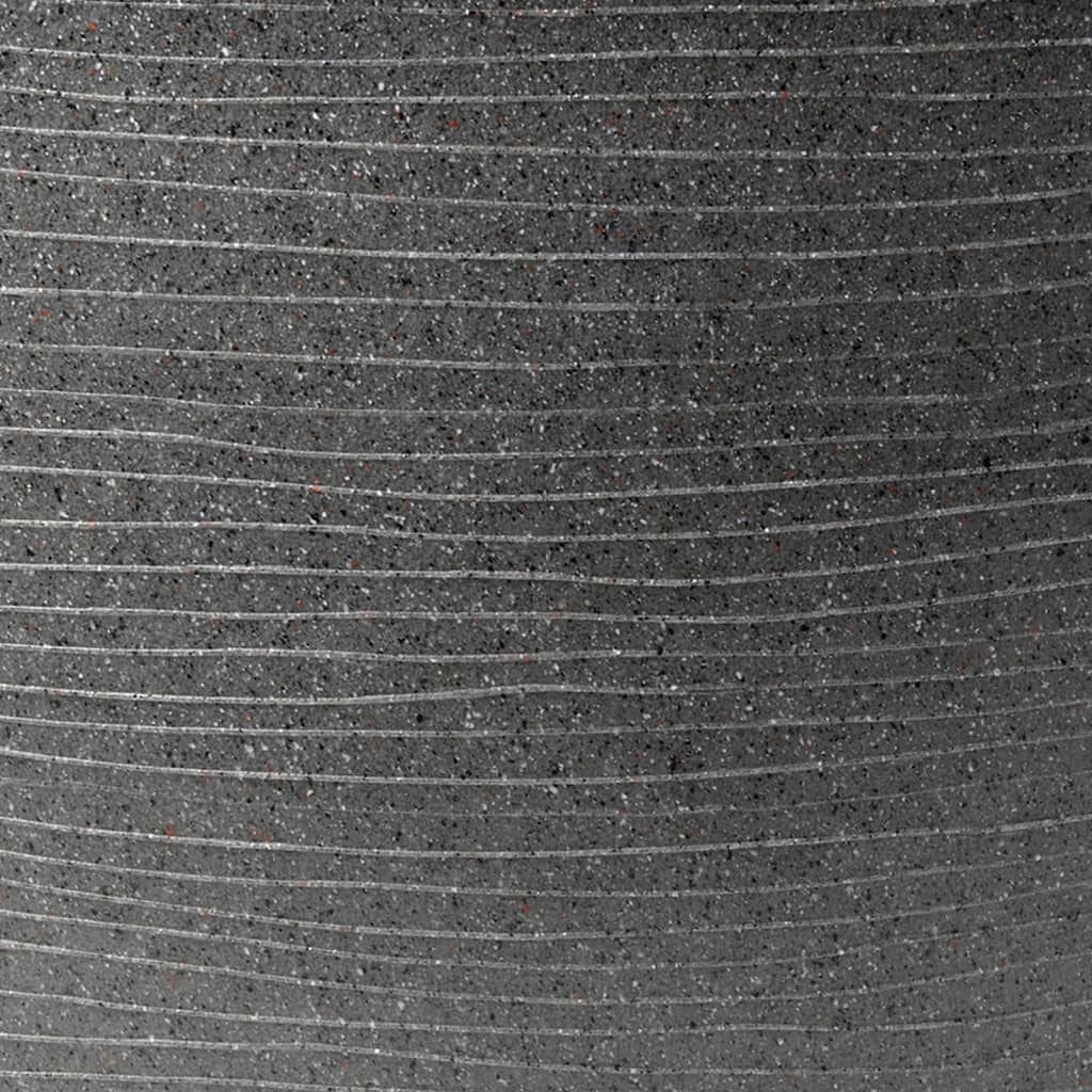 Capi Planter Arc Granite rectangulaire 90x35x40 cm anthracite -colored