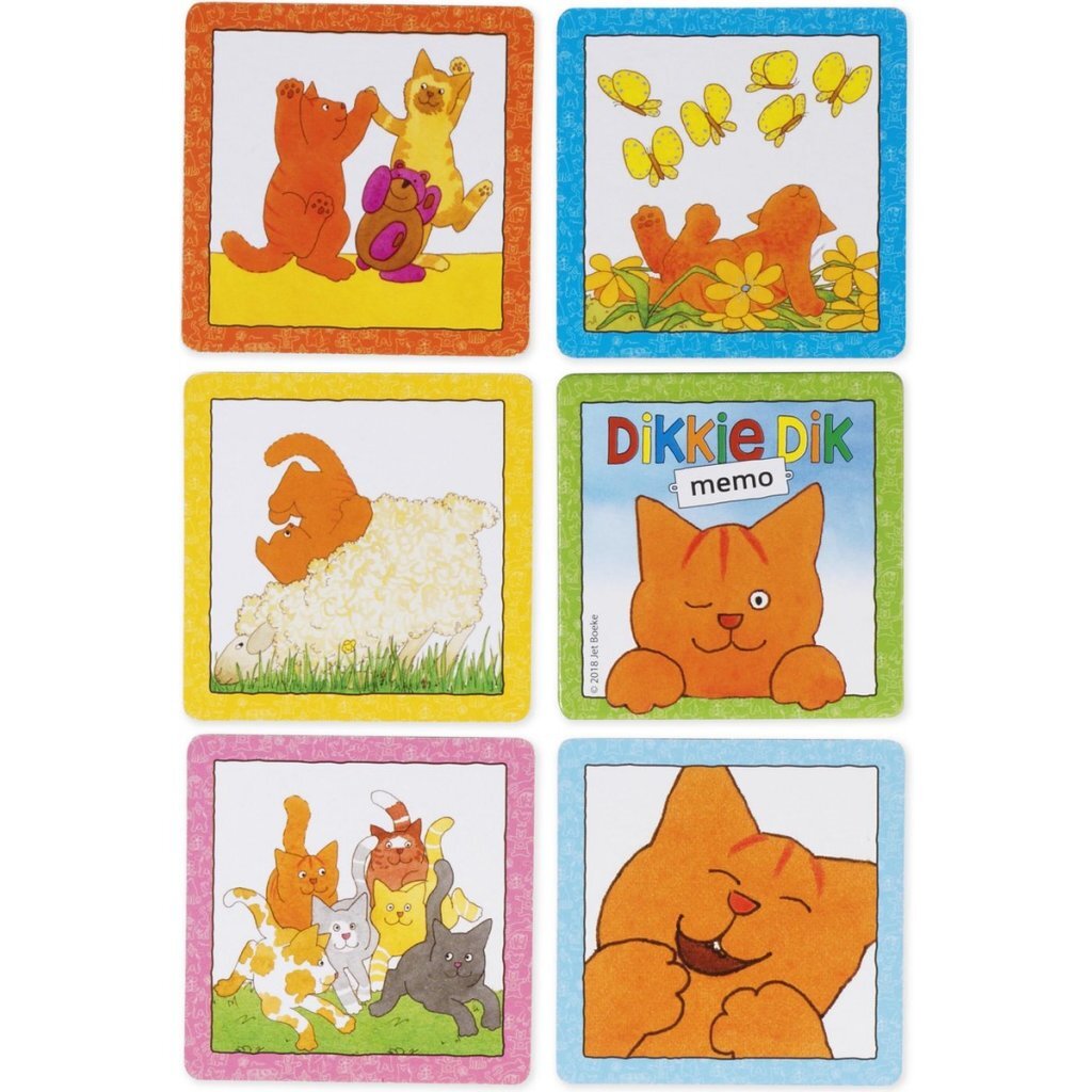 Bambolino Toys Jeu de mémo Dikkie Dik