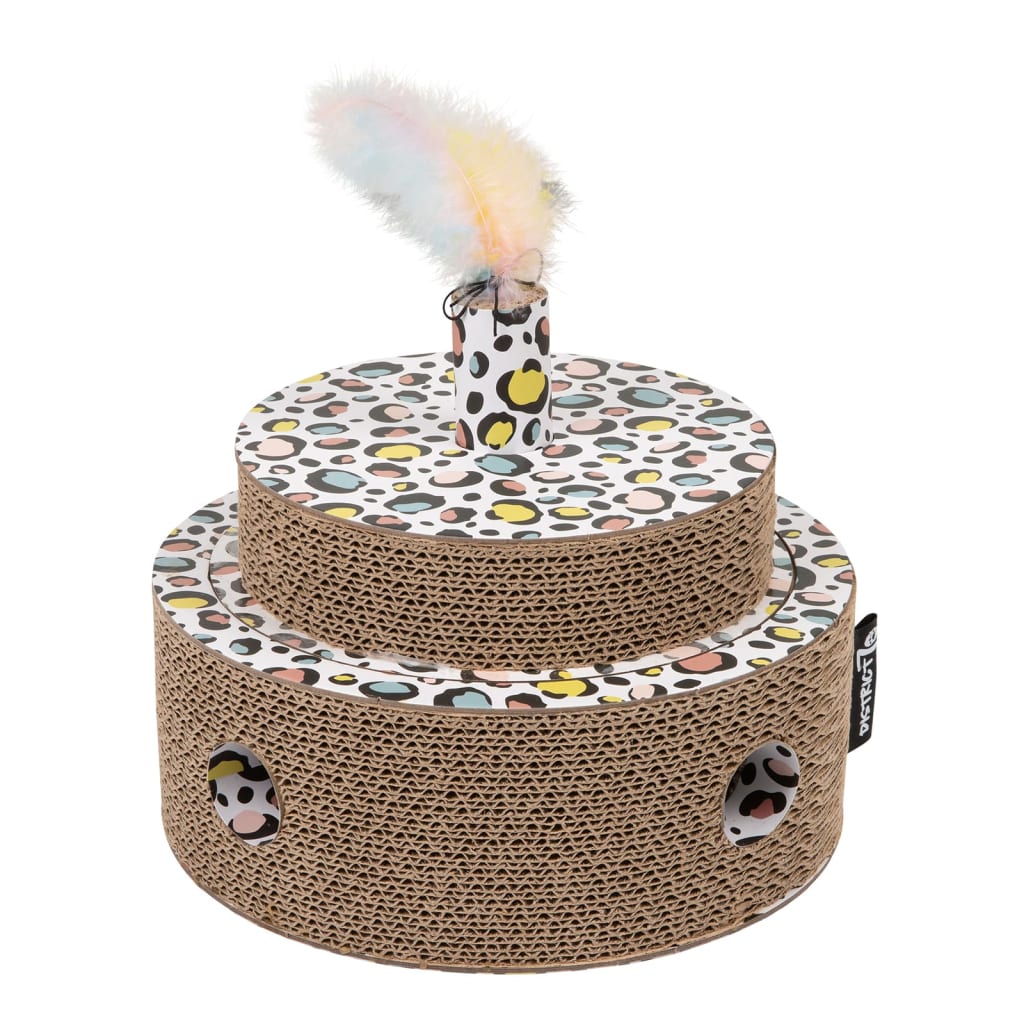 District70 District70 Cat Toys Fiesta Karton Multi-Colord