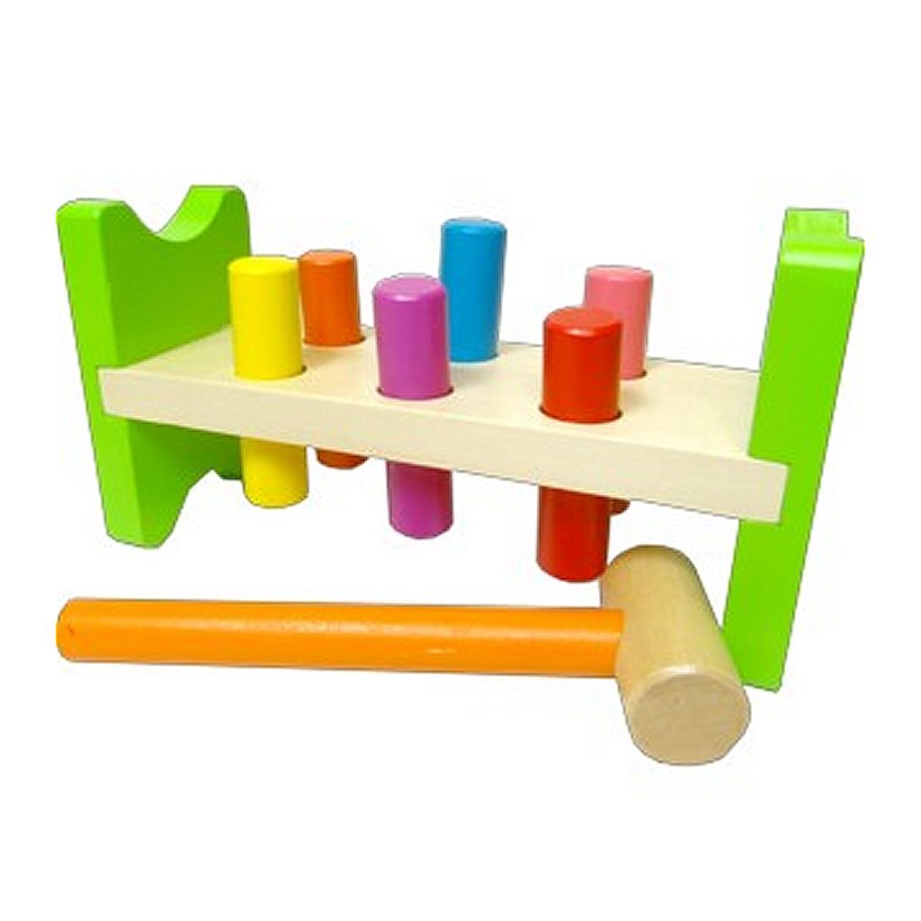 Banc marteau en bois Simply for kids + marteau