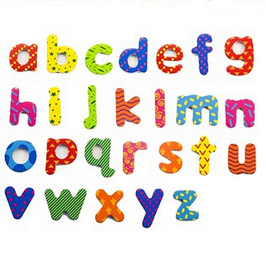 Simply for kids set d'aimants lettres 52 pièces