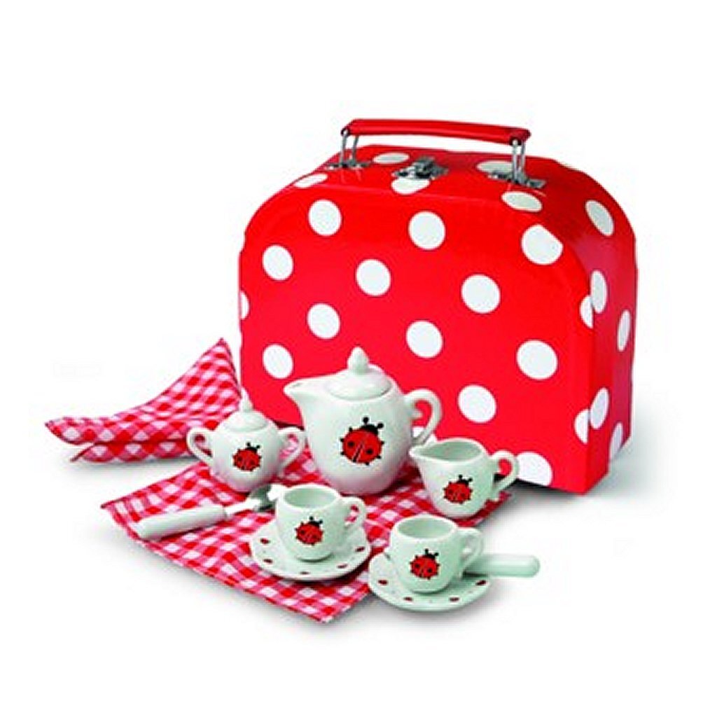 Service à thé coccinelle en porcelaine Simply for kids avec étui