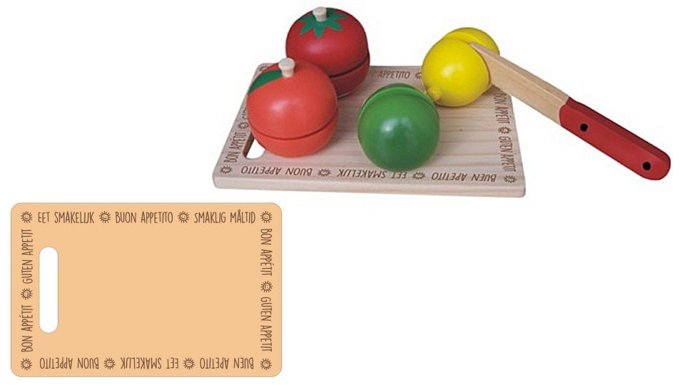 Ensemble de coupe de fruits en bois Simply for Kids