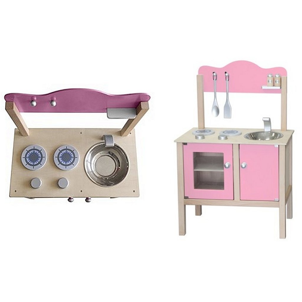 Simply for kids Cuisine pour enfants en bois rose