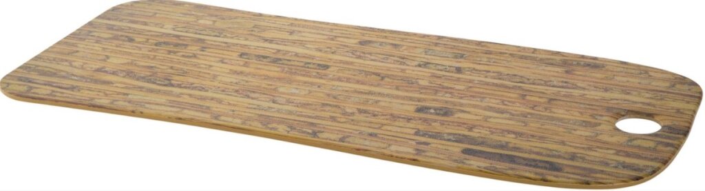 Cheforward planche de service lapis 53 x 20 cm mélamine marron