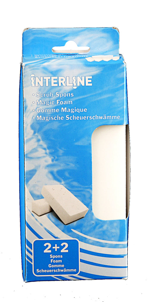 Eponges de gommage pour piscine Interline 4 pièces