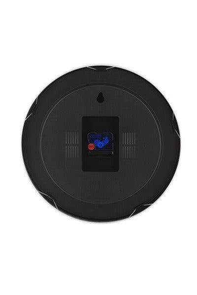 Nexttime ne-3999ar horloge murale dia. 35 cm, aluminium brossé, #039;station #039;