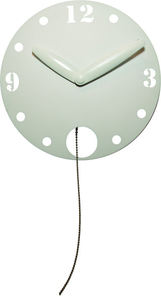 Nextime ne-3102 horloge murale 30x55,5cm plastique, #039;waggle #039;