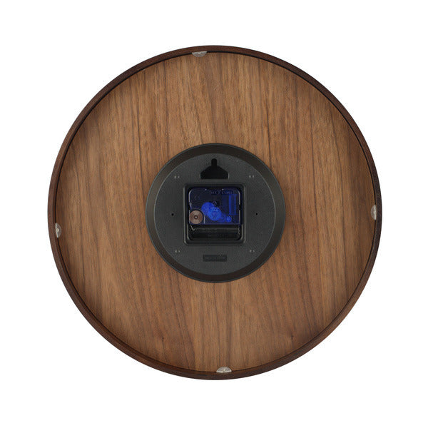 Nexttime ne-3096br horloge murale dia. 35 cm, bois, marron, 'bois bois médium'
