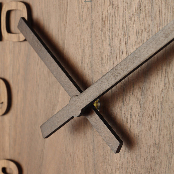 Nexttime ne-3096br horloge murale dia. 35 cm, bois, marron, 'bois bois médium'