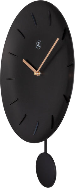 Nexttime nx-7339zw horloge murale nxt bol ø 30 cm noir
